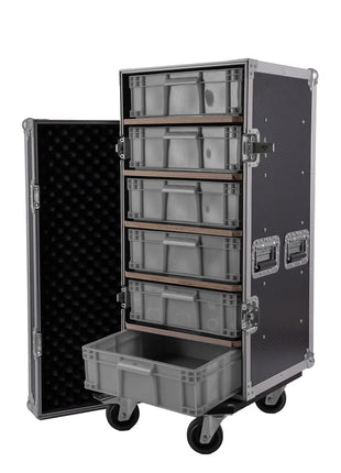 Elumen8 6 Drawer Storage Flight Case