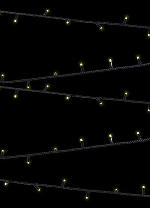  Rubber Connectable Dimmable LED String Lights Warm White 10m