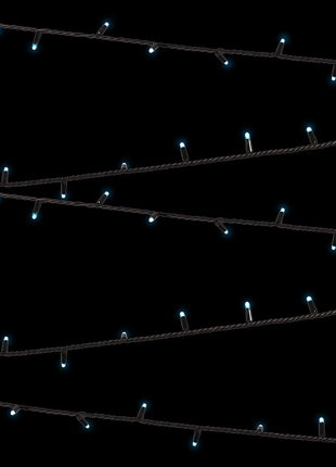  Rubber Connectable Dimmable LED String Lights Cool White 10m