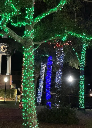  Rubber Connectable Dimmable LED String Lights Purple 20m