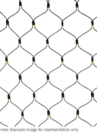 Elumen8 Rubber Connectable Dimmable LED Net Lights Warm White 6 x 4m