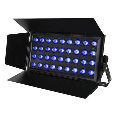 Equinox Cabaret Colour | 36 x 8W Quad-Colour LED Wash with Barn Doors LEDJ