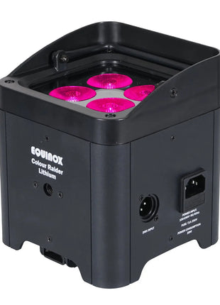 Equinox Colour Raider Lithium Battery Uplighter Pack