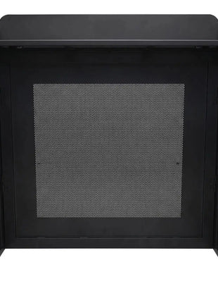 Equinox Event Booth (Black) on a white background