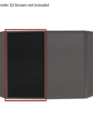 Equinox DJ Screen Black Replacement Lycra Cloth (Single)