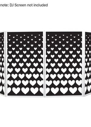 Equinox DJ Screen Heart Design Lycra (4 Pack)