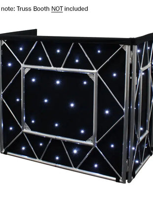 Equinox Truss Booth LED Starcloth System CW MKII