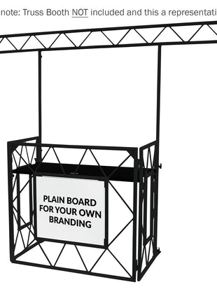Equinox Truss Booth Overhead Kit (Matt Black)