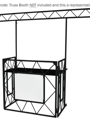 Equinox Truss Booth Overhead Kit (Matt Black)