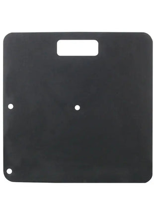 Equinox Pipe and Drape Black Steel Base Plate (Requires Spigot)