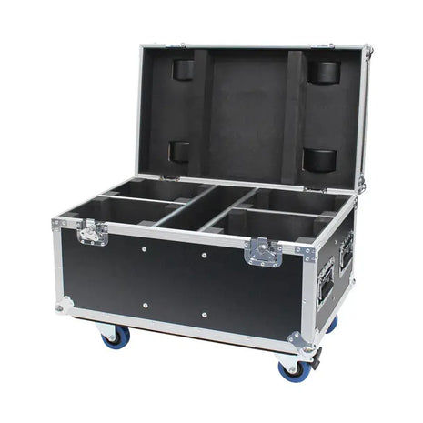 Quad Spark Stream Flight Case - Professional 4-Way Transport Case Equinox