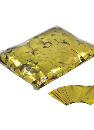 Equinox Loose Confetti 17 x 55mm - Metallic Gold 1kg