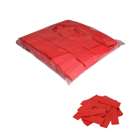 Equinox Loose Confetti 17 x 55mm - Red 1kg