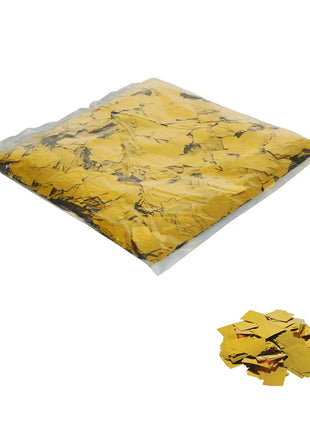Equinox Loose Confetti Squares 17 x 17mm - Metallic Gold 1kg