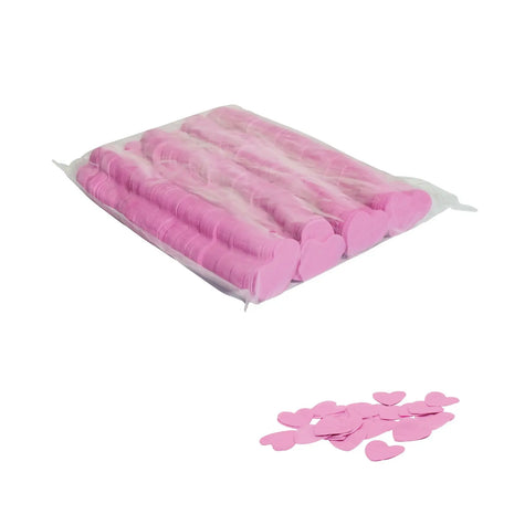 Equinox Loose Confetti Hearts 55mmØ - Pink 1kg