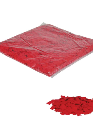 Equinox Loose Confetti 10 x 10mm - Red 1kg