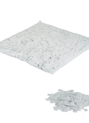 Equinox Loose Confetti 10 x 10mm - White 1kg