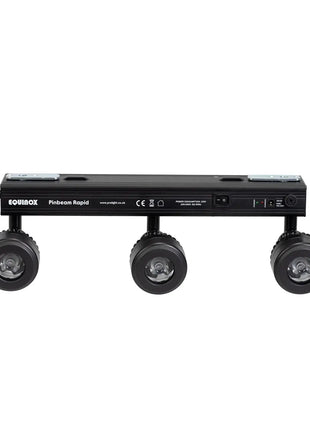 Equinox Pinbeam Rapid | Battery-Powered 3-Way Pinspot Bar Equinox