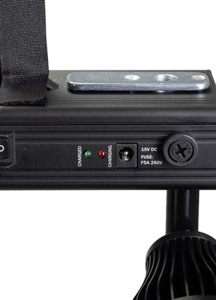 Equinox Pinbeam Rapid | Battery-Powered 3-Way Pinspot Bar Equinox