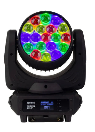 Equinox Fusion 260ZP | 7 x 30W RGBW Zoom Moving Head Wash Equinox