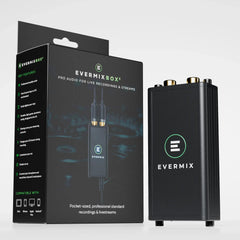 EvermixBox5 | Portable Audio Interface for DJ Recording and Livestreaming