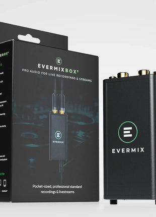EvermixBox5 | Portable Audio Interface for DJ Recording and Livestreaming