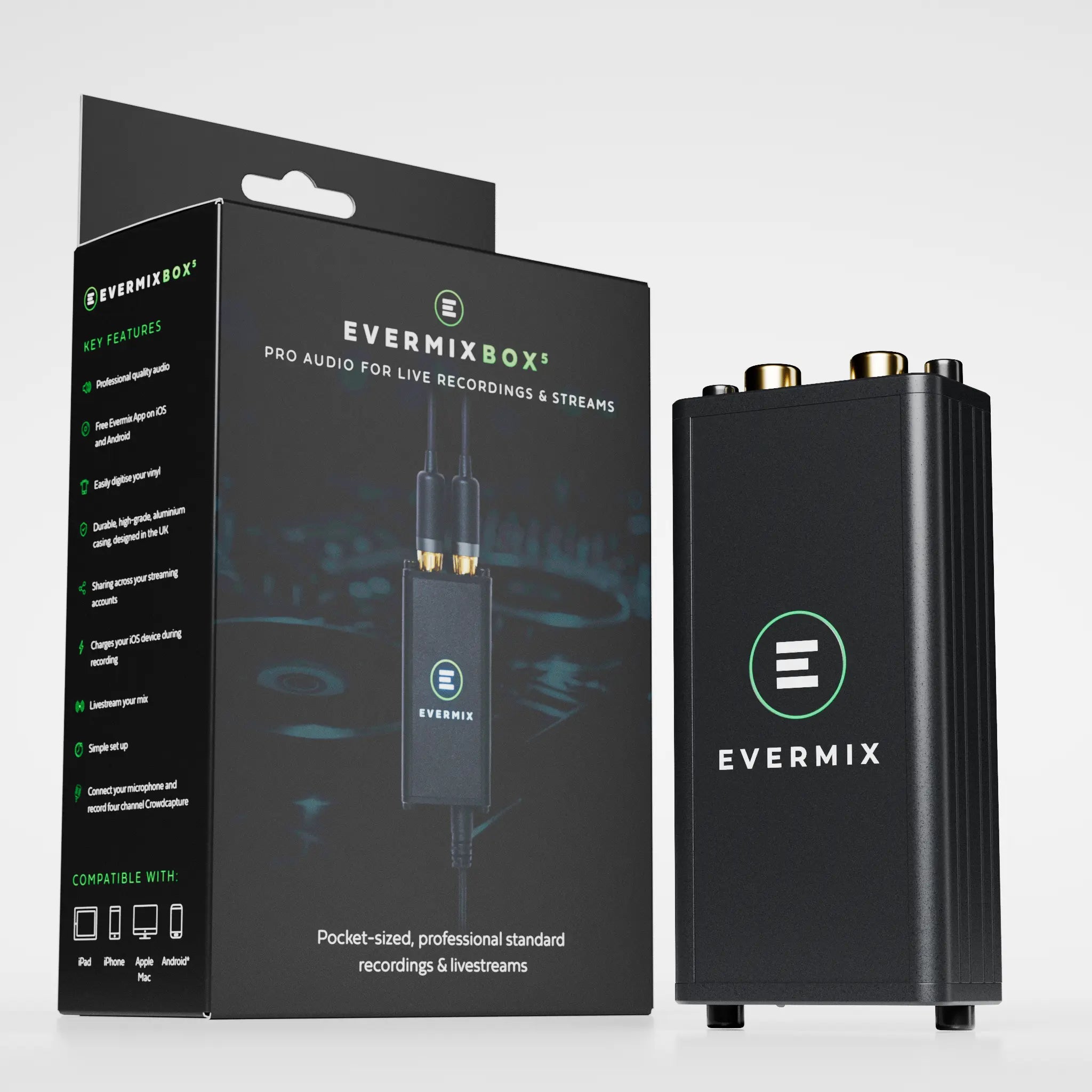 EvermixBox5 & Evermix Pro App | DJ Recording & Livestream EvermixBox5 & Evermix Pro App | DJ Recording & Livestream