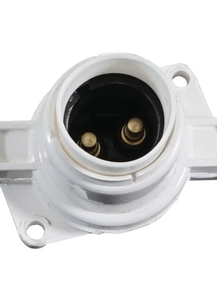 Elumen8 10m BC Heavy Duty White Rubber Festoon 0.33m Spacing