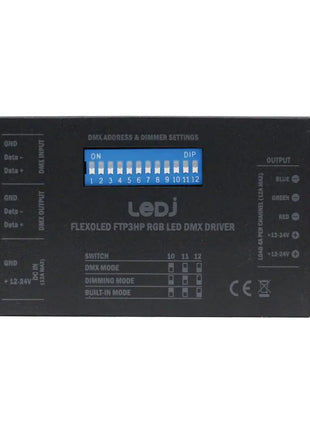 LEDJ Flexoled FTP3HP RGB LED DMX Driver