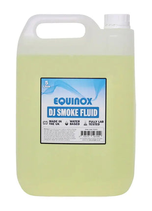 Equinox DJ Smoke Fluid 5 Litres (Shipped in 4's)