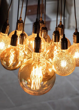 Prolite 6W Dimmable LED G125 Globe Filament Lamp 2200K ES