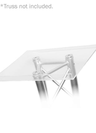 Global Truss Truss Lectern Replacement Acrylic Top