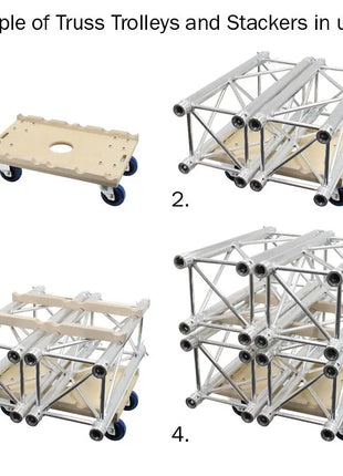 Elumen8 Trolley for 2 x F34 (Predrilled for 3 Optional Wheels)