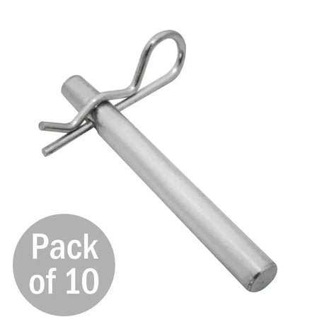 Global Truss F24 Bullet Pin and R Clip - Pack of 10 (5016)