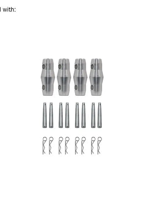 Global Truss F34 PL 2 Way 162 Degree Corner (F34C21-162PL)