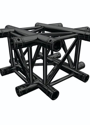 Global Truss F34 PL Stage Black 4 Way Cross Piece (4133-41PL-B)