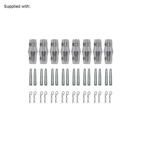 Global Truss F34 PL 3 Way 85 Degree Corner R/H (F34PLC30-85R)