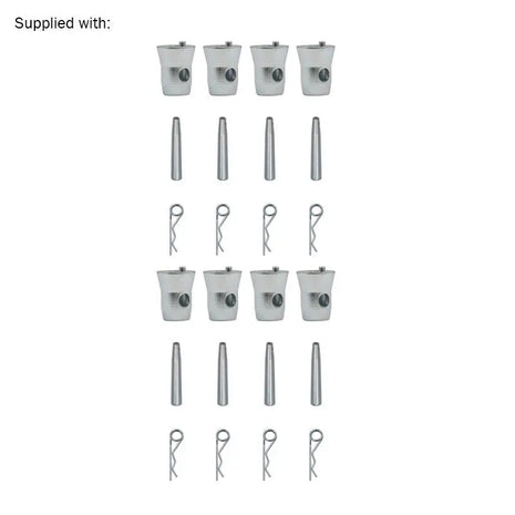 Global Truss F34 PL Box Adaptor (8-Way)