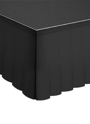 Global Truss GT Stage Deck Polyester Skirt 205 x 80cm Pleated