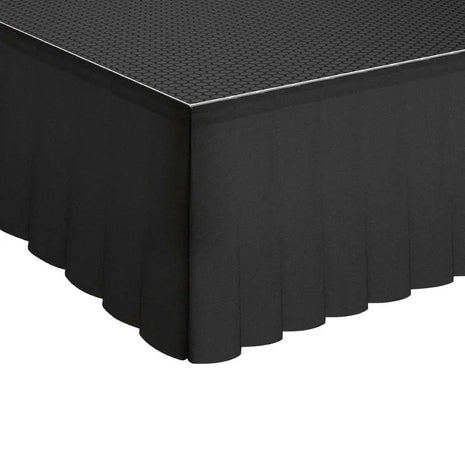 Global Truss GT Stage Deck Serge Pleated Skirt 105 x 80cm