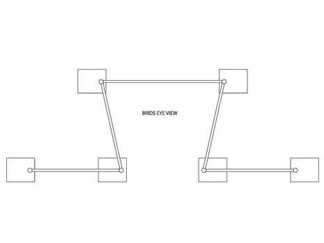 Global Truss Curtain Call Pipe and Drape Top Hat