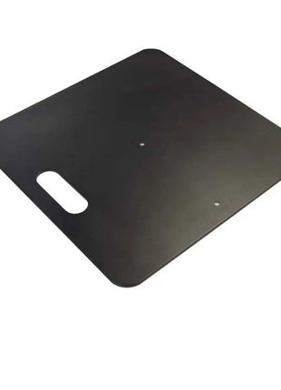 Global Truss Curtain Call Pipe and Drape 450 x 450mm Black Base Plate (Requires Spigot)