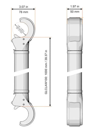 Global Truss 1.0m Quick Release Claw