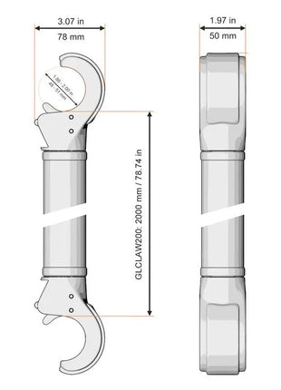Global Truss 2.0m Quick Release Claw