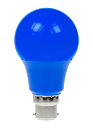 Prolite 6W Dimmable LED Polycarbonate GLS Lamp BC Blue