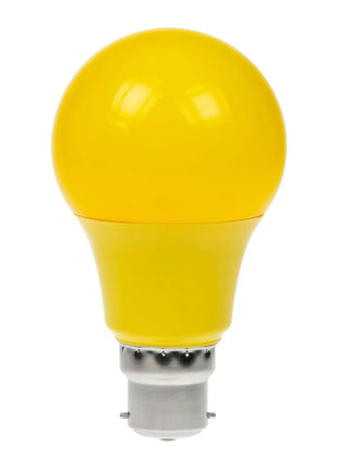 Prolite 6W Dimmable LED Polycarbonate GLS Lamp BC Yellow