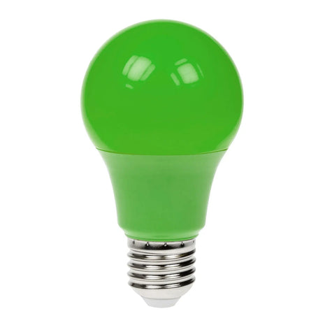 Prolite 6W Dimmable LED Polycarbonate GLS Lamp ES Green