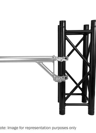 Global Truss 750mm Heavy Duty Braced Boom Arm Silver