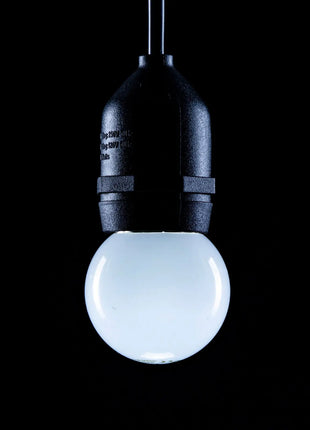 Prolite 1.5W LED Polycarbonate Golf Ball Lamp BC 6000K White
