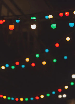 Prolite 1.5W LED Polycarbonate Golf Ball Lamp BC Orange